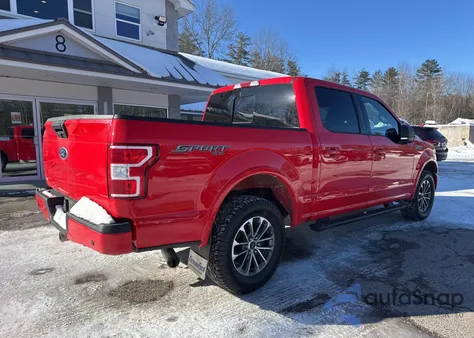 2019 Ford F-150 Xlt from USA, damaged, VIN 1FTEW1E55KFC38683